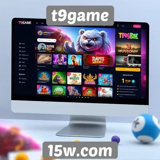 experiência de usuário no site t9game é otimizada